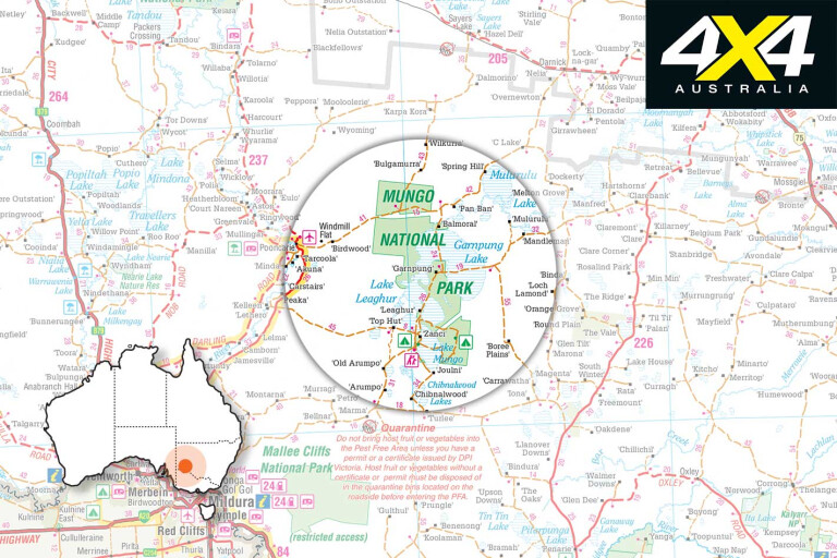 Gallery Mungo National Park Location Map Jpg
