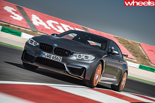 BMW-M4-GTS-front -side -driving