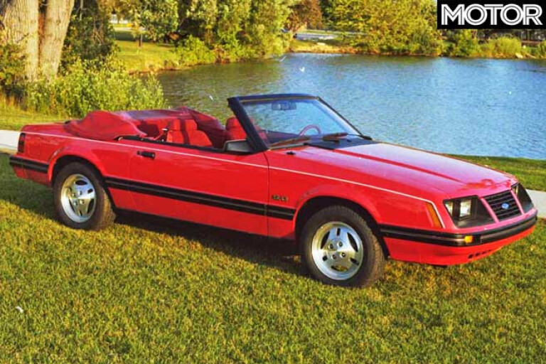Ford Mustang History 1983 Mustang Convertible Jpg