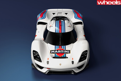 Porsche Vision GT Concept top
