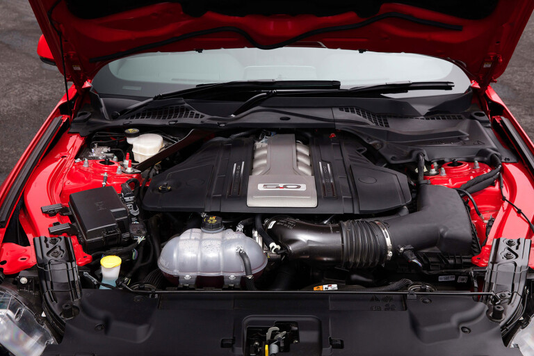 Mustang GT engine