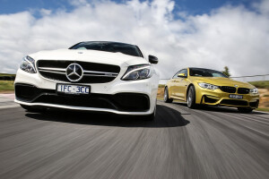 Mercedes-AMG C63 S Coupe vs BMW M4 Competition
