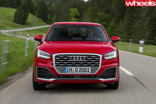 Audi -Q2-driving -front