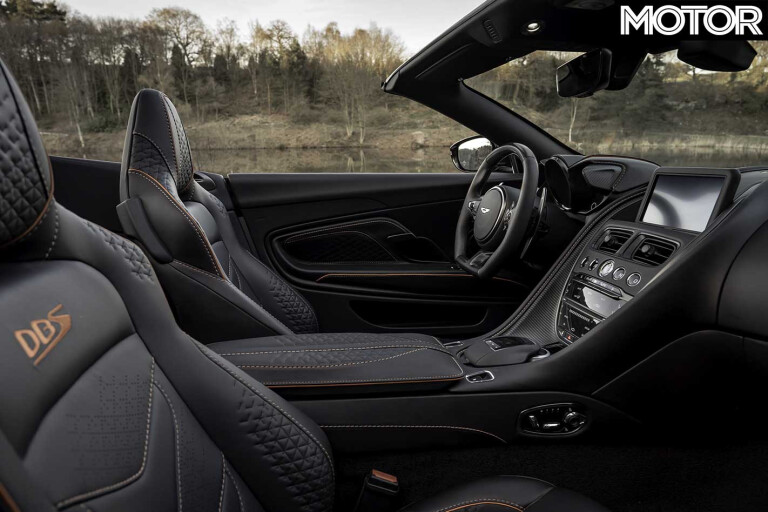 2020 Aston Martin DBS Superleggera Volante Interior Jpg