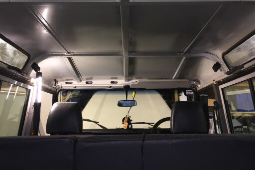 1994 Land Rover Defender fixed roof