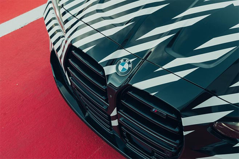 2021 BMW M4 grille