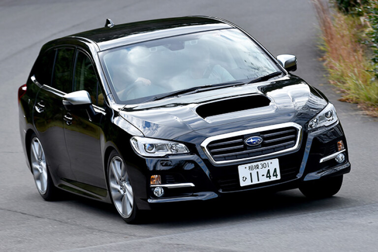 Subaru Levorg driving