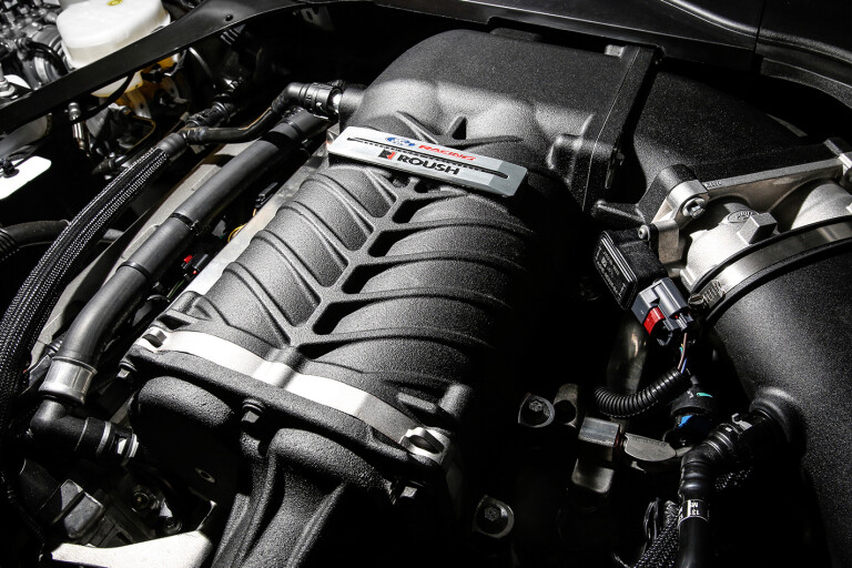 FPV Mustang engine