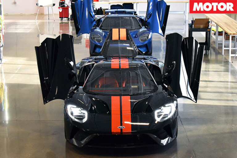 Ford GT's built