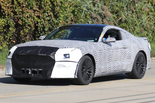 2018 Ford Mustang spy image Automedia