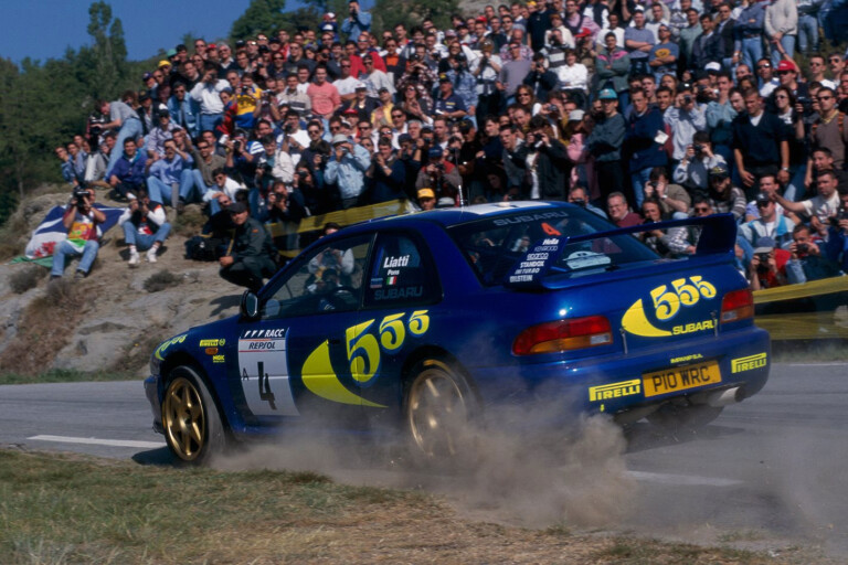Subaru Impreza WRC development