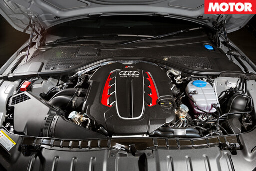 Audi rs7 engine
