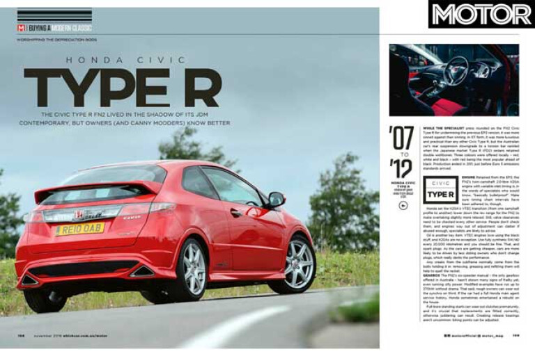MOTOR Magazine November 2019 Issue Preview Used Car Type R Buyer Guide Jpg