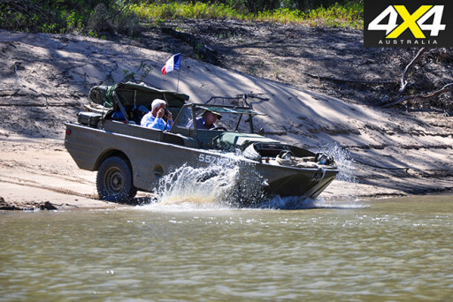 Ford GPA jeep entering the water