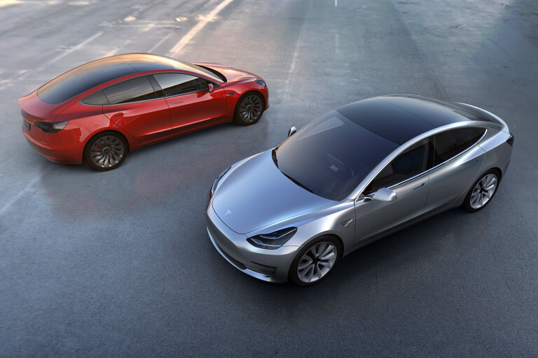 New Tesla Model 3 revealed