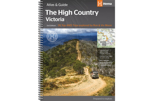 HEMA MAPS’ THE HIGH COUNTRY VICTORIA ATLAS & GUIDE