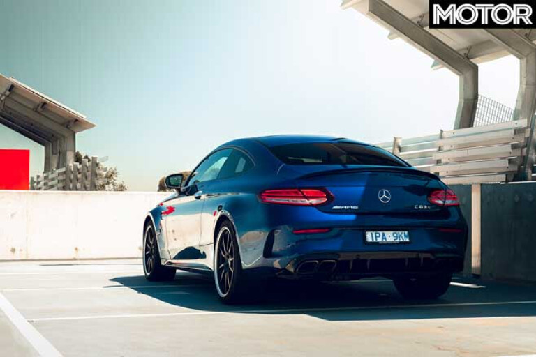 Mercedes AMG C 63 S Coupe Rear Jpg