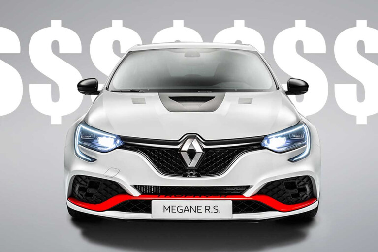 Renault Megane RS Trophy-R Record Edition pricing