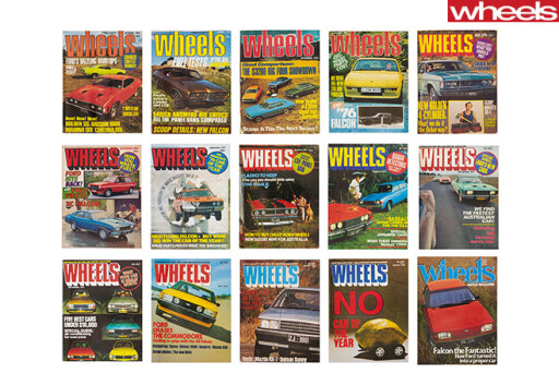 Wheels -ford -Falcon -Covers -celebrating -56-years -of -Australian -manufacturing -1970s
