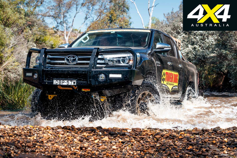 Tough Dog Toyota Hilux Review Water Wading Jpg