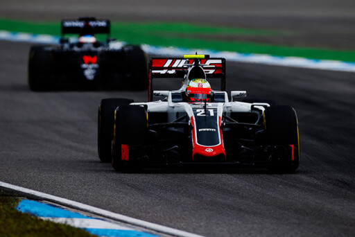 EG ahead of Fernando Alonso German Grand Prix