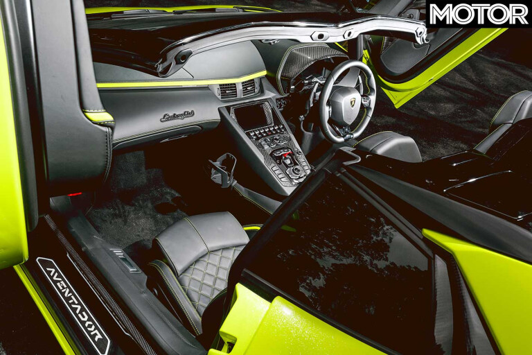 2019 Lamborghini Aventador S Roadster Cabin Jpg