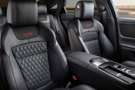 2018 Jaguar XJR575 seats