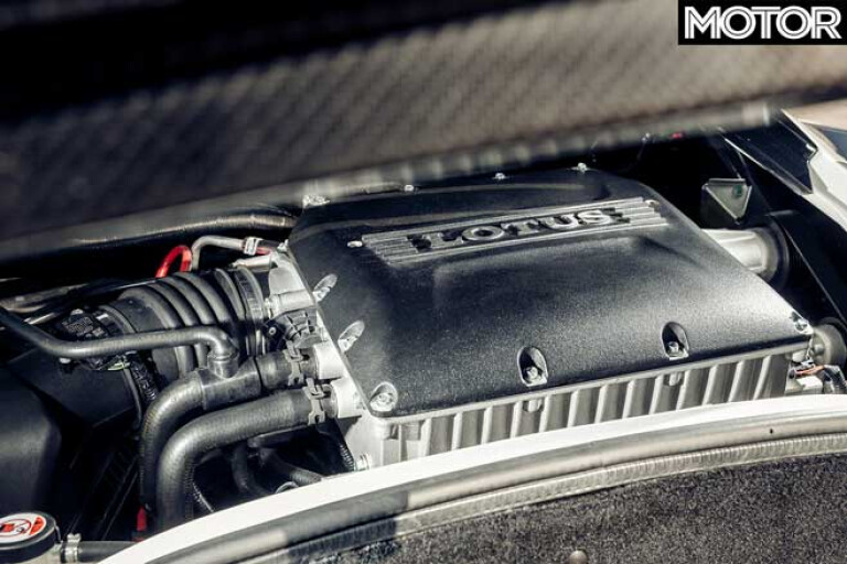 2019 Lotus Evora GT410 engine