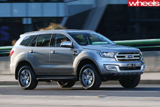 2017 Ford Everest RWD