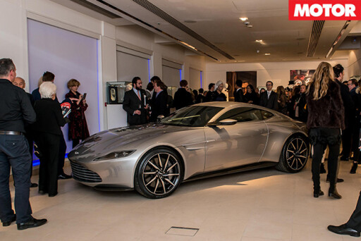 Aston Martin DB10 sold at auction