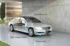 Mercedes-Benz S-Class inductive charging