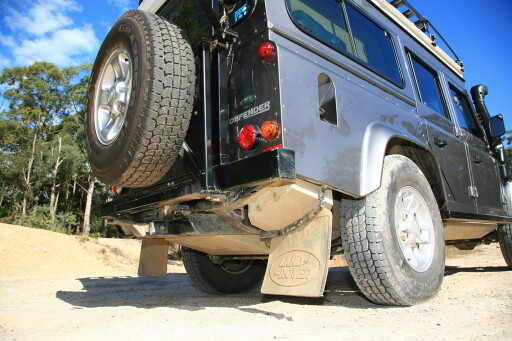 Land Rover Defender custom camper mud flaps.jpg