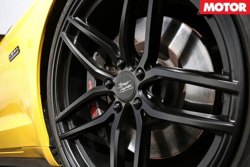 Hennessey Streetfighter Ford Mustang wheel