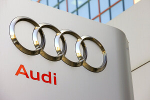 Audi sign
