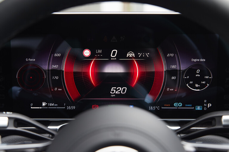 2021 Mercedes-Benz S450 L digital display