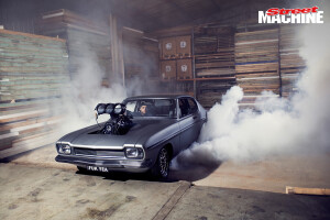 Danny Younis’ mental street-driven Ford Capri packs 383-cubes of blown Chevy V8