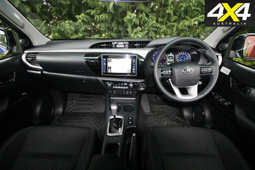 2016 Toyota HiLux SR5-V6 interior