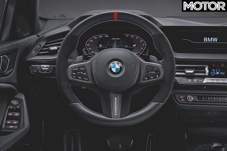 2020 BMW M135i M Performance steering wheel