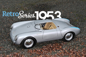 Retro 1953 Porsche 550 Spyder