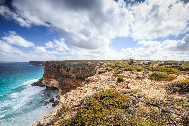 The South Australian Border cliffs of the Great Australian Bight
