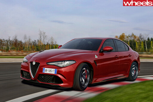 Alfa -Romeo _Quadrofoglio -front -driving