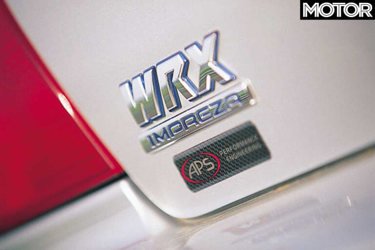 2001 Subaru Impreza WRX Rear Badge Jpg