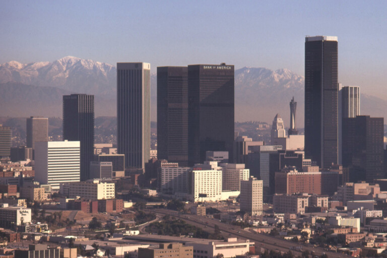 Los Angeles Smog 1970 S Downtown Jpg