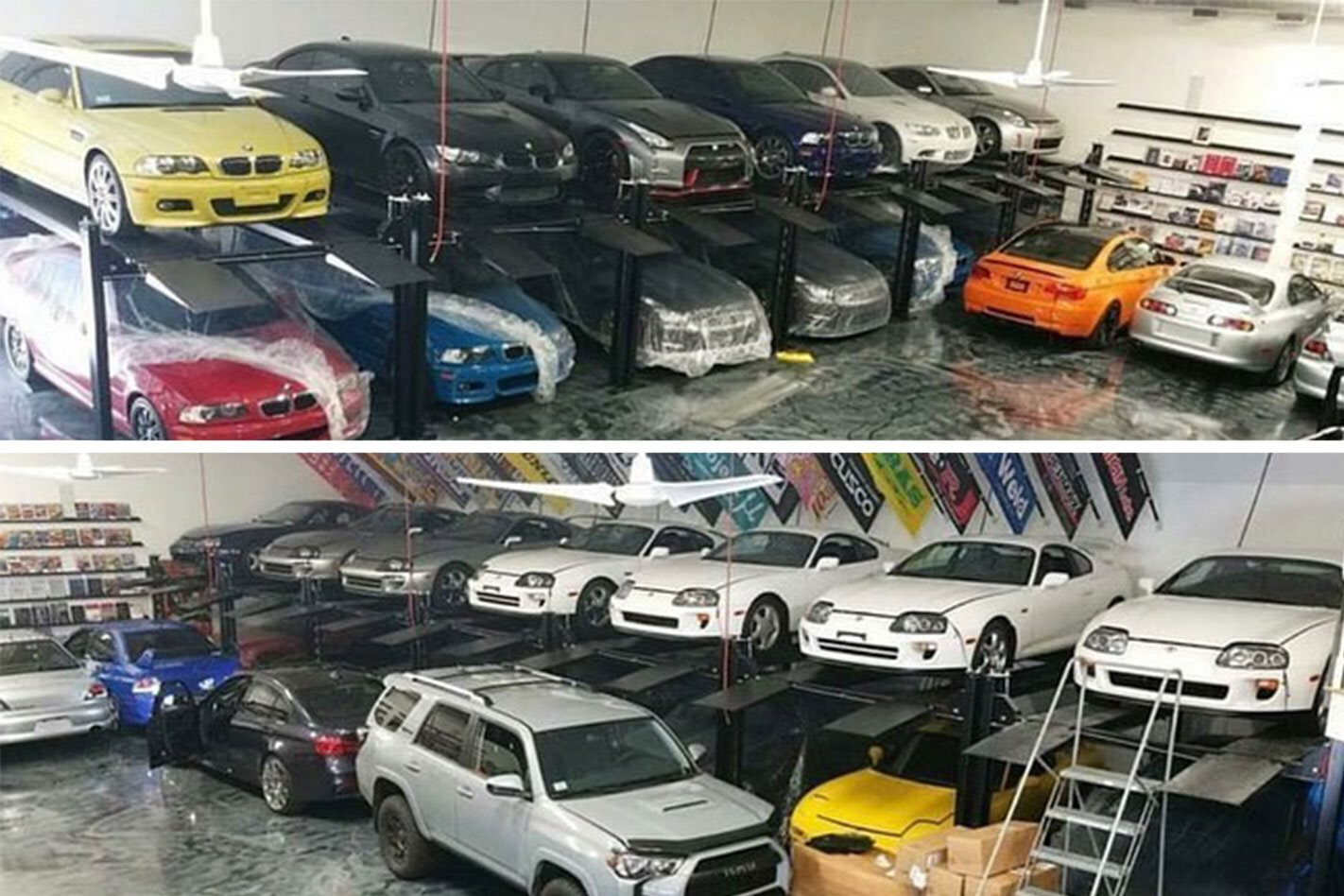 Stash Of Modern Classic Cars Found, Fire Station Garage Toyota