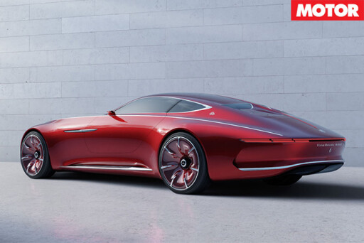 Mercedes Maybach Vision 6 revealed rear