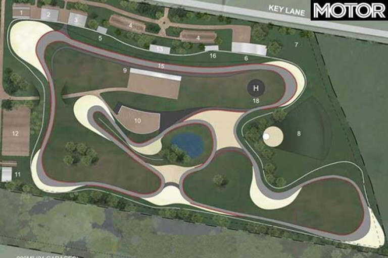 Melbourne Racetrack Cardinia Motor Complex Approved Map Jpg