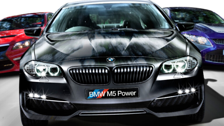 M5: BMW reinvents the fast four door!