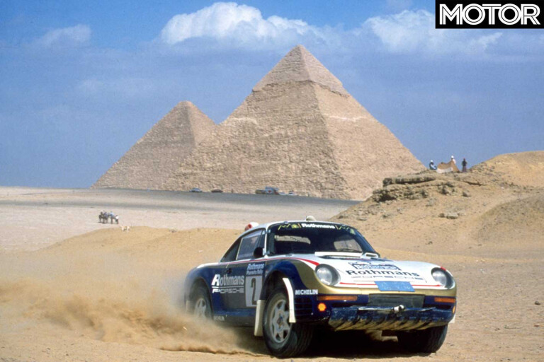 Porsches Top 5 Rally Cars 959 Paris Dakar Jpg