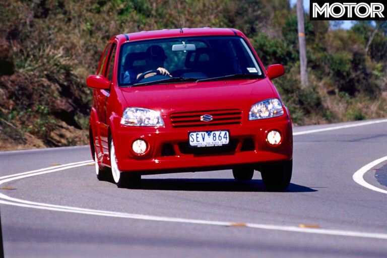 2004 Suzuki Ignis Sport Cornering Jpg