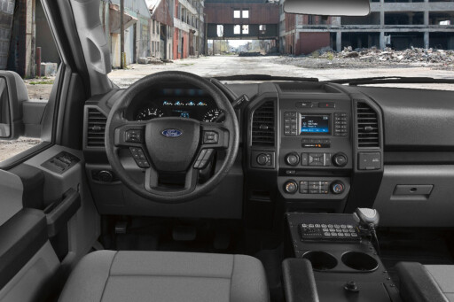 2018 Ford F-150 interior